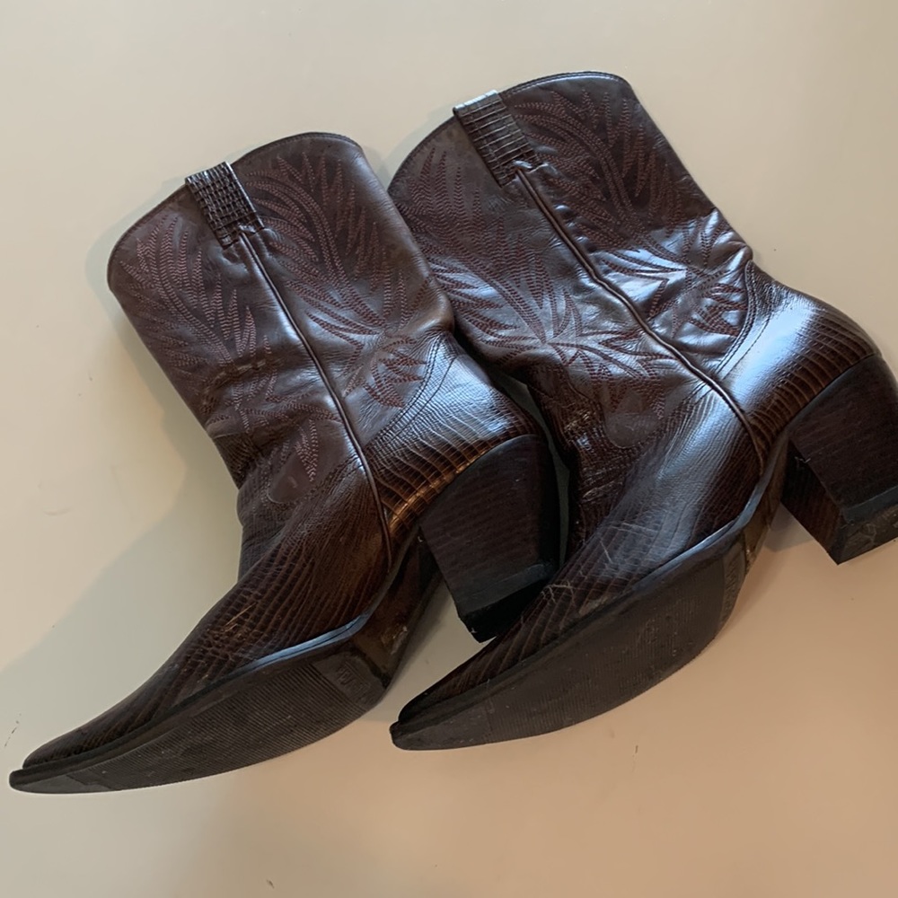 Penny ❤️Kenny Cowboy Boots - Picture 2 of 9